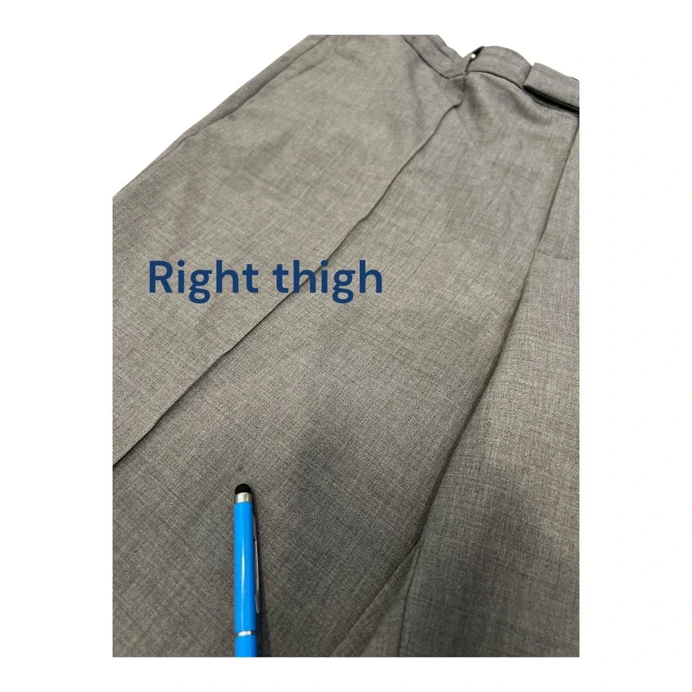 J Crew Tollegno 1900 Wool Ankle  Pleated Dress Pants 8T Quiet Luxury Officecore‎